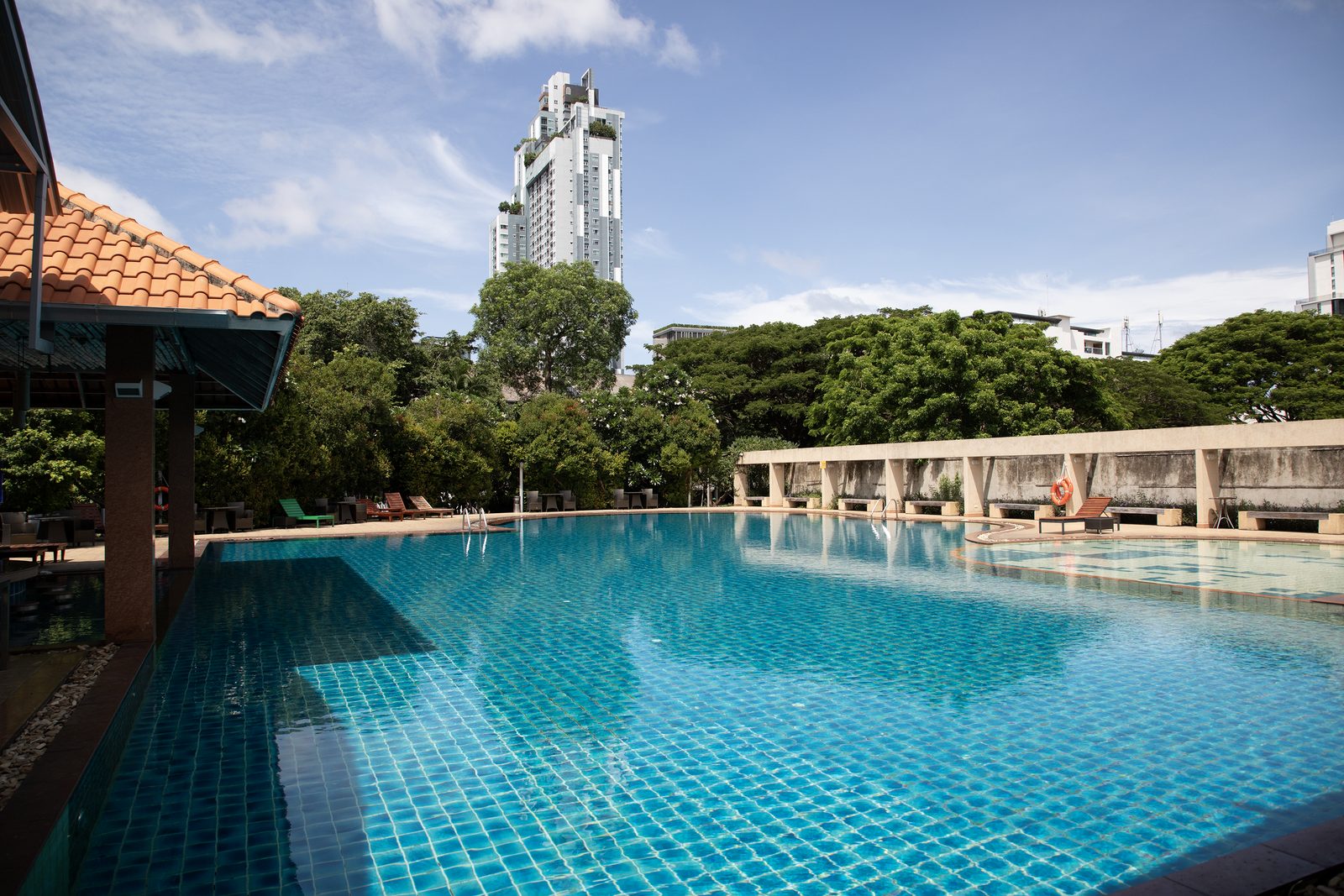 Outdoor pool at The Leela Resort & Spa Pattaya